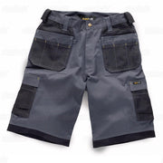 Standsafe WK020 Contrast Holster Pocket Work Shorts Grey 38" Waist