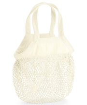 Organic Cotton Mini Mesh Grocery Bag
