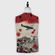 Remembrance Lest We Forget - Novelty Costume Fancy Dress Waistcoat ( 4 sizes available )
