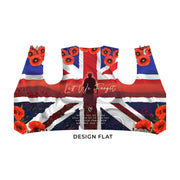 Remembrance - Sunset Poppy- Novelty Costume Fancy Dress Waistcoat ( 4 sizes available )