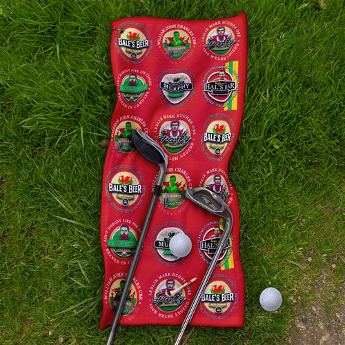 Wales - Legend Collection - Golf Towel