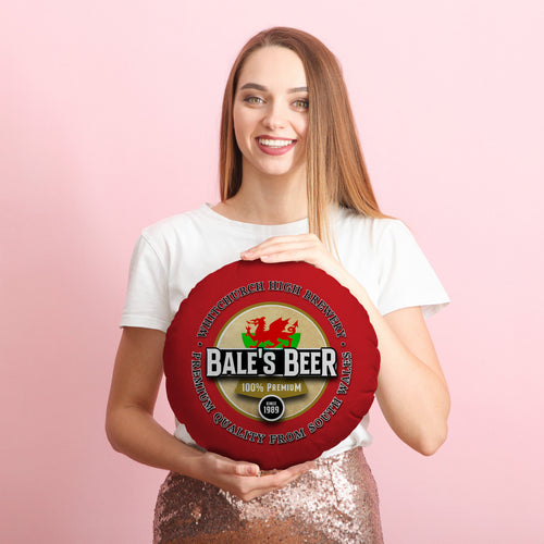 Wales Bale  - Legend Collection - Circle Cushion 14"