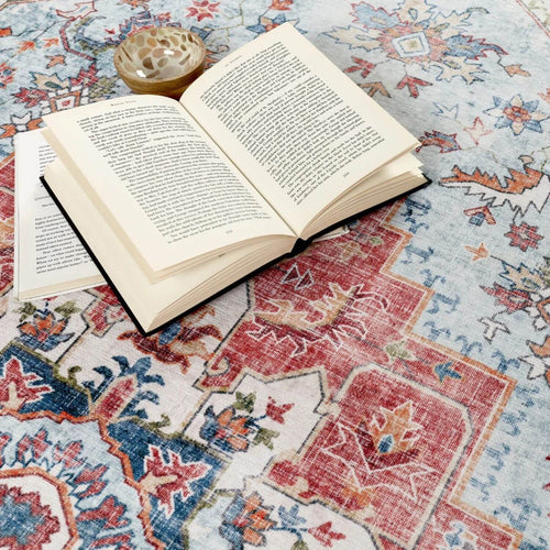 Washable Rug Eterna Red