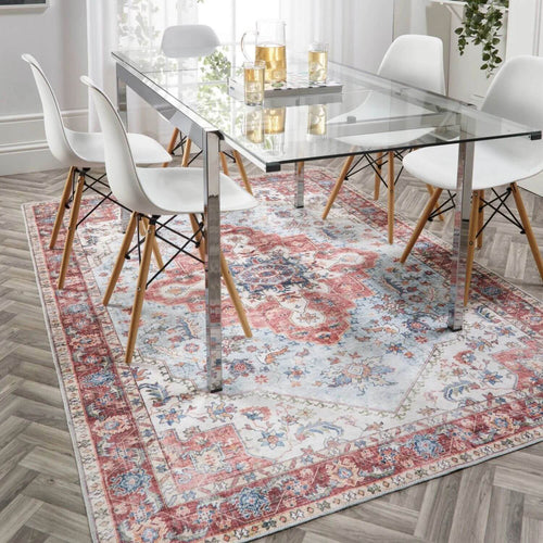 Washable Rug Eterna Red