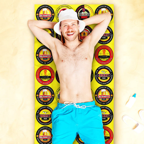 Watford - Football Legends - Microfibre Beach Towel - 150cm x 75cm