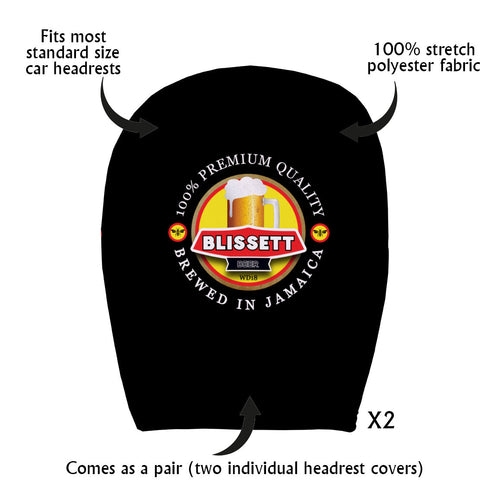 The Hornets Blissett - Football Legends - Headrest Cover