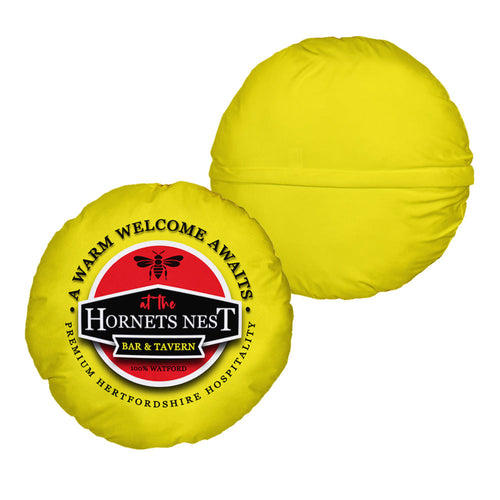 The Hornets Hornets Nest - Football Legends - Circle Cushion 14"