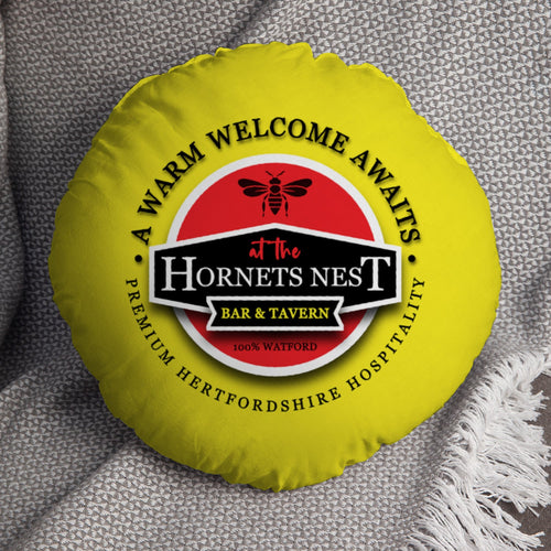 The Hornets Hornets Nest - Football Legends - Circle Cushion 14"