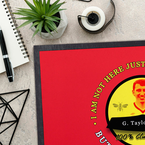The Hornets Taylor  - Football Legends - Door Mat -60cm X 40cm