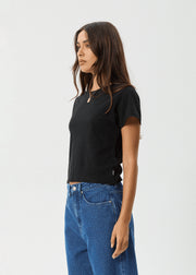 Afends Carmen- Baby Tee