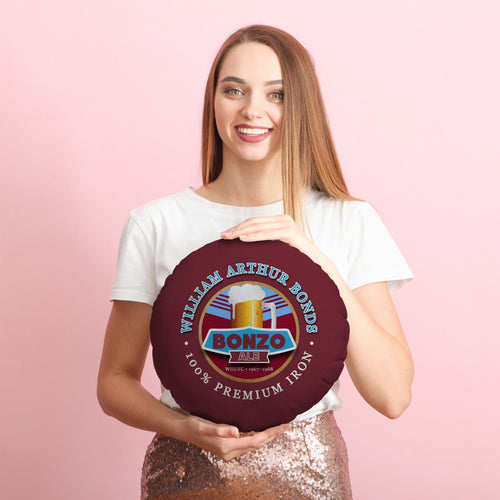 West Ham Bonds - Football Legends - Circle Cushion 14"