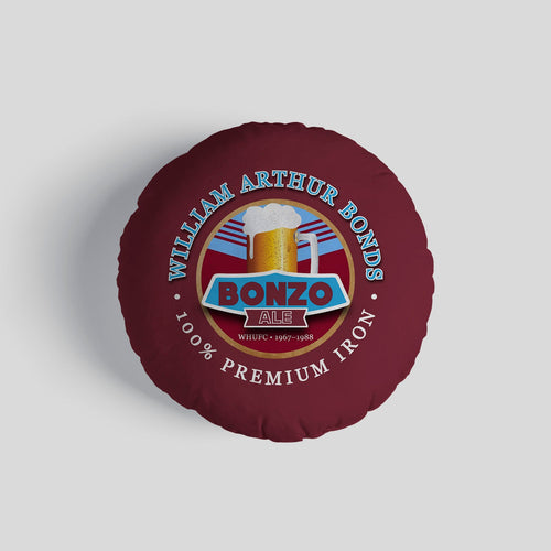 West Ham Bonds - Football Legends - Circle Cushion 14"