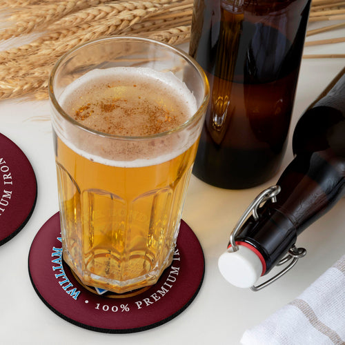 West Ham Bonds - Football Coaster - Square Or Circle