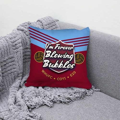 West Ham Bubbles - Football Legends - Cushion 10"