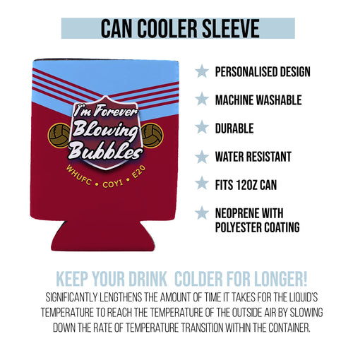 West Ham Bubbles - Football Legends - Can Cooler