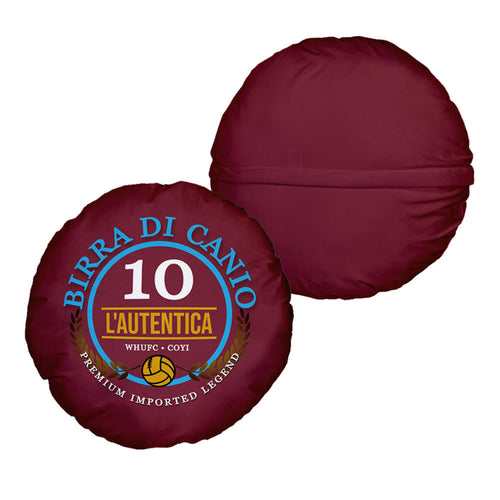 West Ham Di Canio - Football Legends - Circle Cushion 14"
