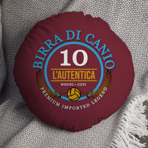 West Ham Di Canio - Football Legends - Circle Cushion 14"