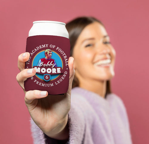 West Ham Moore - Football Legends - Can Cooler