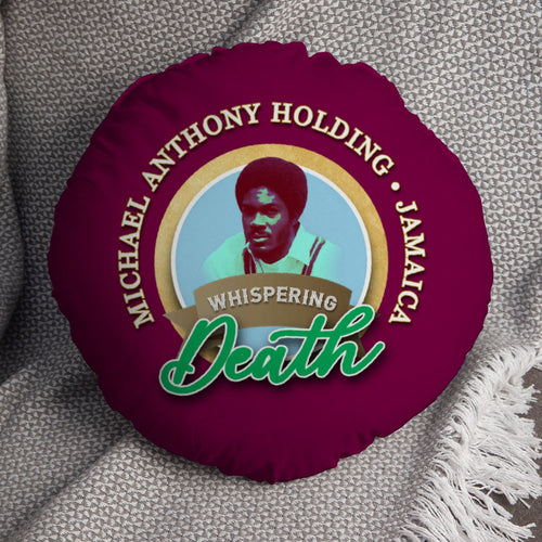 West Indies Michael Holding  - Legend Collection - Circle Cushion 14"