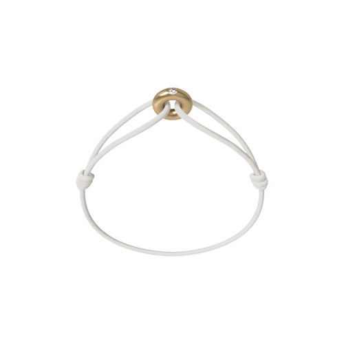Mini Golden Soho Diamond Cord Bracelet