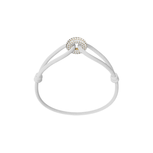 Golden Soho Pavé Cord Bracelet