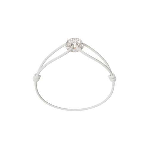 Mini Rose Soho Pavé Cord Bracelet