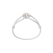 Rose Soho Pavé Cord Bracelet