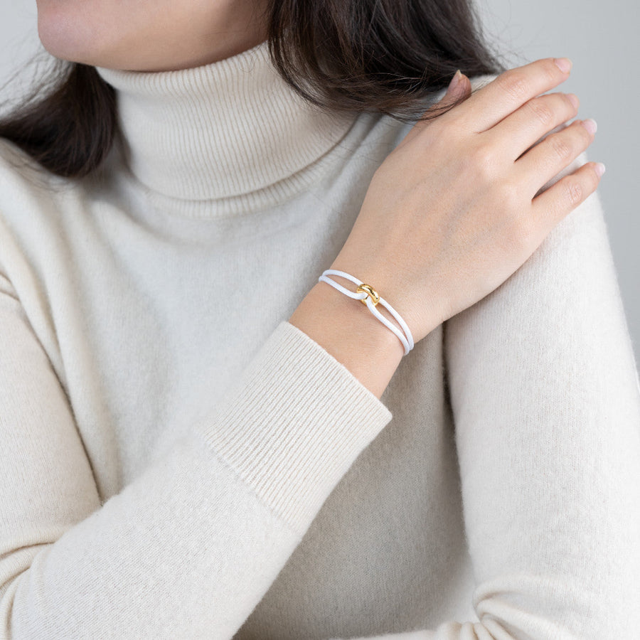 Golden Soho Cord Bracelet