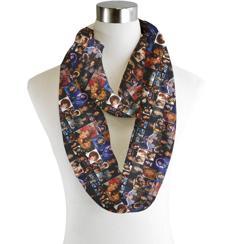 Whitney Houston Montage - Scarf - Infinity  - Chiffon