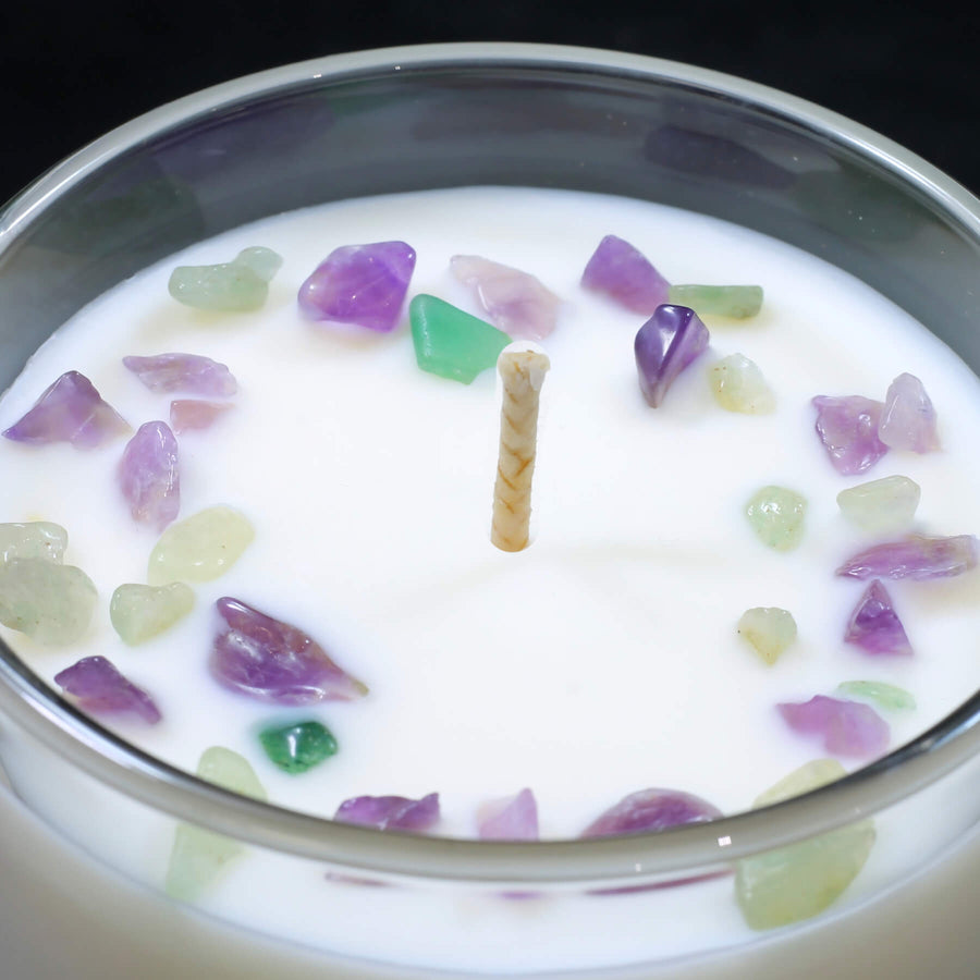 Winter Wonderland - Crystal Infused Scented Candle
