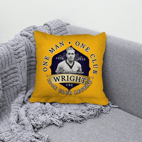 Wolverhampton Billy Wright - Football Legends - Cushion 10"