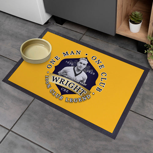 Wolverhampton Billy Wright  - Football Legends - Door Mat -60cm X 40cm