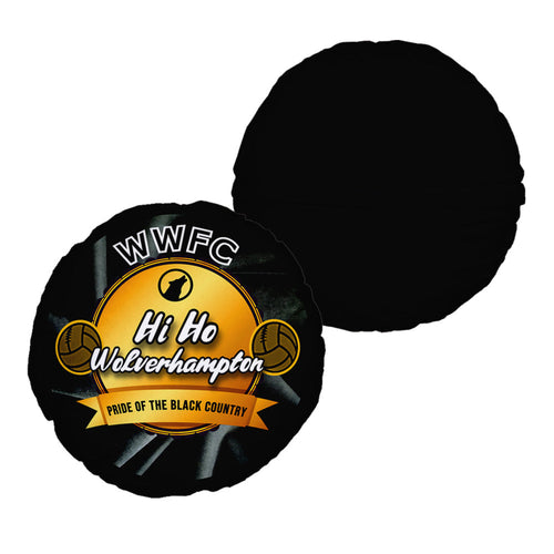 Wolverhampton Hi Ho - Football Legends - Circle Cushion 14"