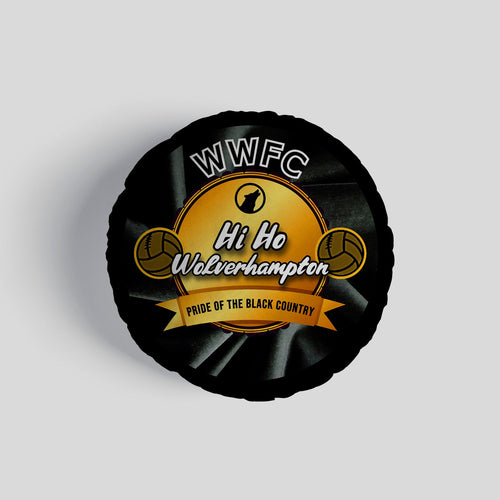 Wolverhampton Hi Ho - Football Legends - Circle Cushion 14"