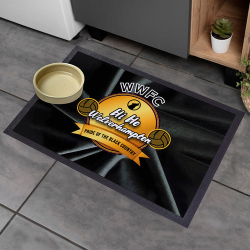 Wolverhampton Hi Ho   - Football Legends - Door Mat -60cm X 40cm