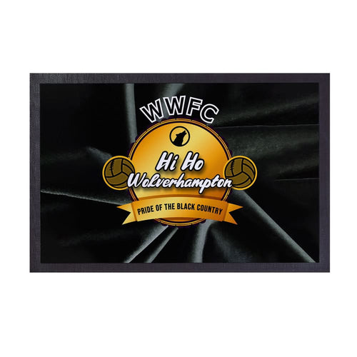 Wolverhampton Hi Ho   - Football Legends - Door Mat -60cm X 40cm