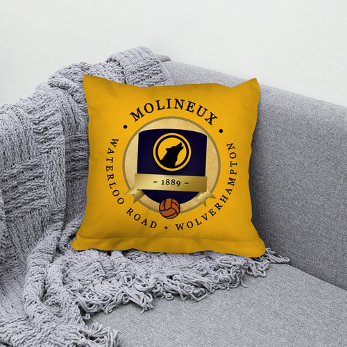 Wolverhampton Molineux - Football Legends - Cushion 10"
