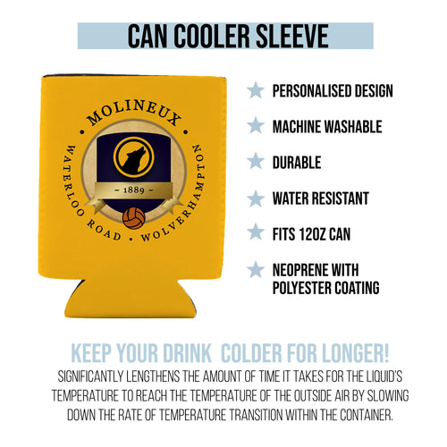 Wolverhampton Molineux - Football Legends - Can Cooler