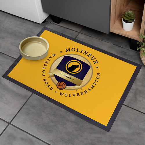 Wolverhampton Molineux  - Football Legends - Door Mat -60cm X 40cm