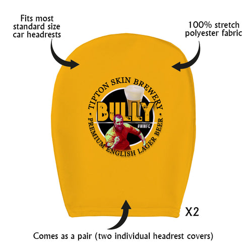 Wolverhampton Steve Bull - Football Legends - Headrest Cover