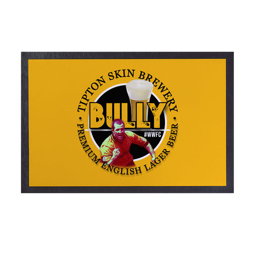 Wolverhampton Steve Bull  - Football Legends - Door Mat -60cm X 40cm