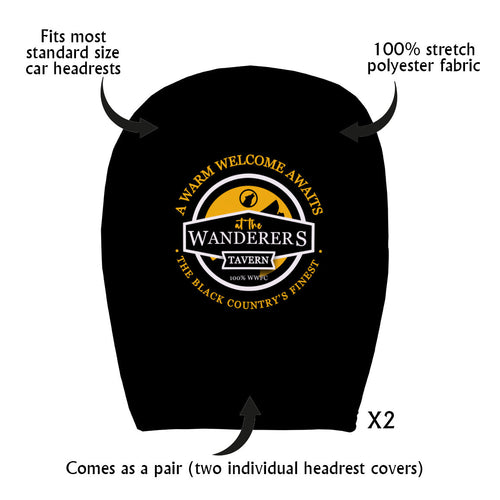 Wolverhampton Welcome - Football Legends - Headrest Cover