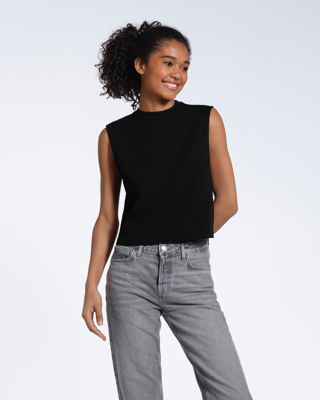 Crew Neck Tank Top