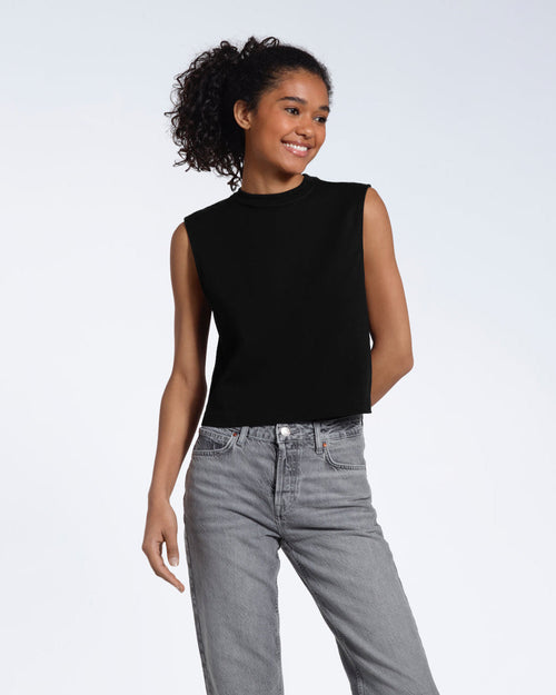 Crew Neck Tank Top