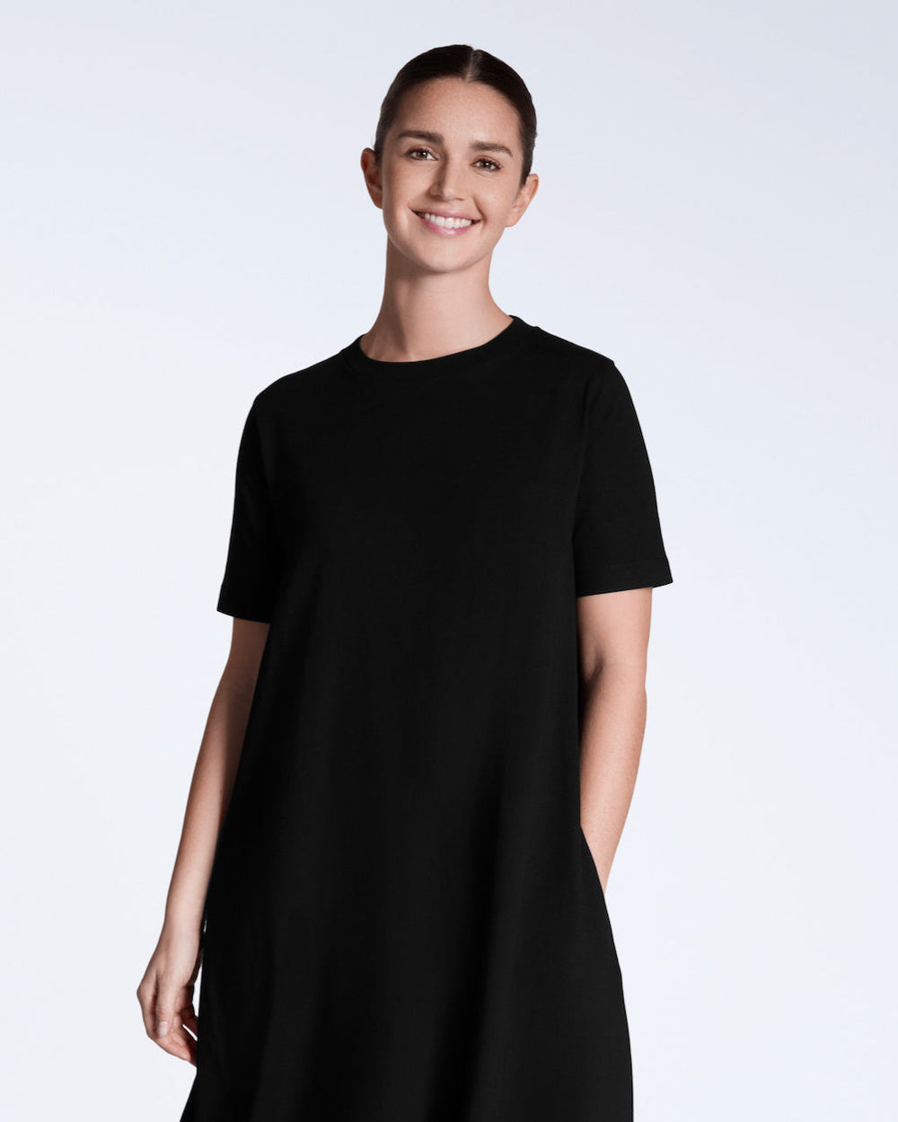 Long Line T-Shirt Dress