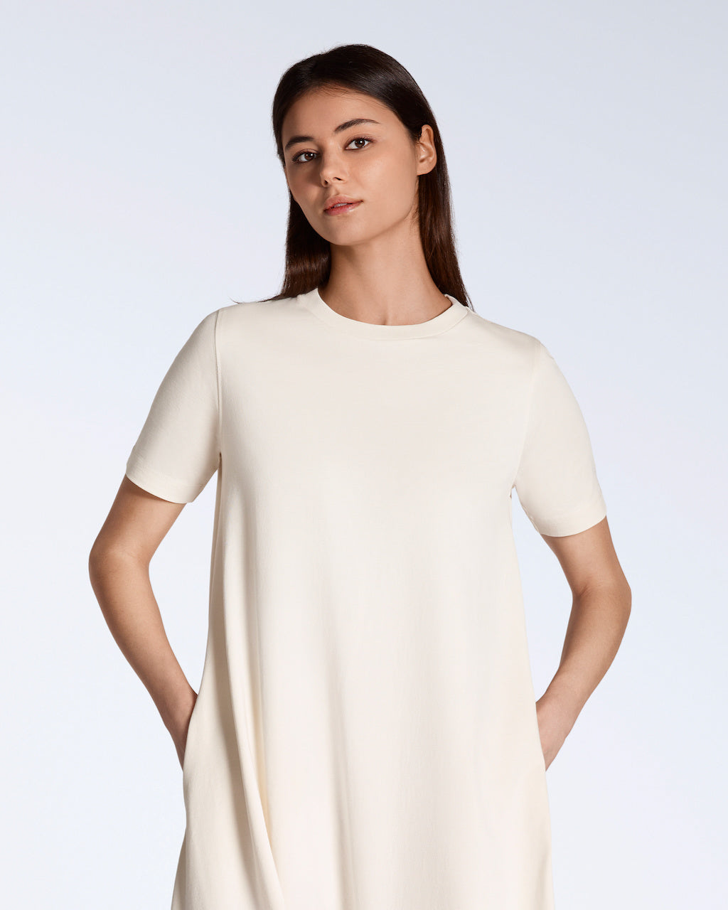 Long Line T-Shirt Dress