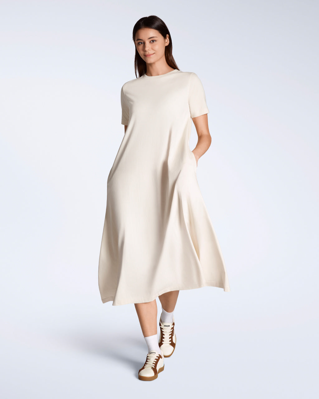 Long Line T-Shirt Dress