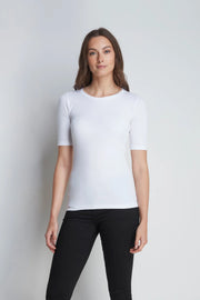 Half Sleeve Crew Neck Cotton Modal T-shirt