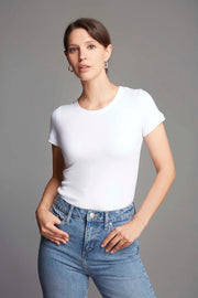 Crew Neck Cotton Modal T-shirt