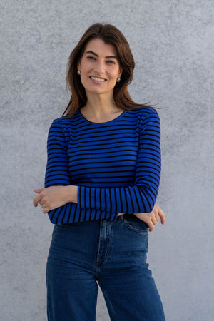 Striped Crew Neck T-shirt